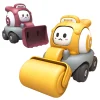 Children's cartoon toy cars, whistles, small cars, inertial return force, inspiring and educational excavators, engineering vehicles, boys Item Picture